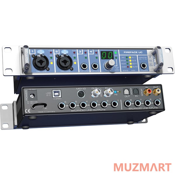 RME Fireface Uc Высокоскоростной USB аудио интерфейс