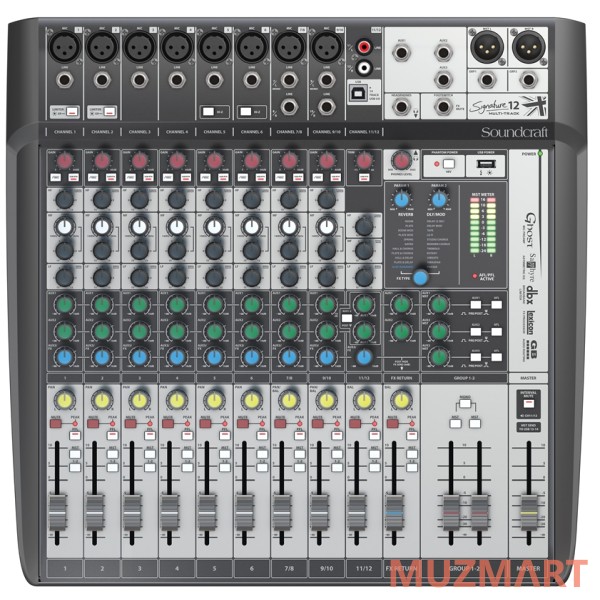 Soundcraft Signature 12MTK Аналоговый 12-канальный микшер