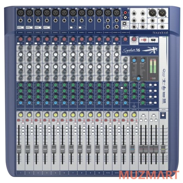 Soundcraft Signature 16 Аналоговый 16-канальный микшер