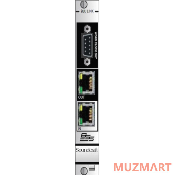 Soundcraft VI BLU-LINK Card Local Rack Опциональная карта Vi серии