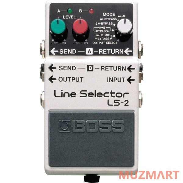 Boss LS-2 Line Selector Педаль селектор линий