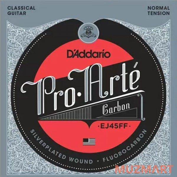 D'Addario EJ45FF Normal Струны для классической гитары