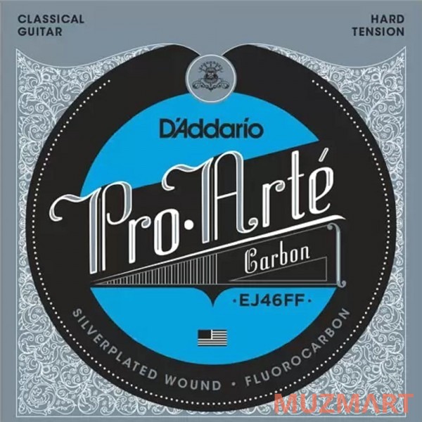 D'Addario EJ46FF Hard Струны для классической гитары