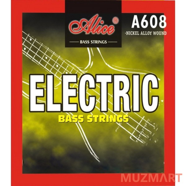 Alice A608-4L Струны для 4-х струнной бас гитары, Light, 40-95