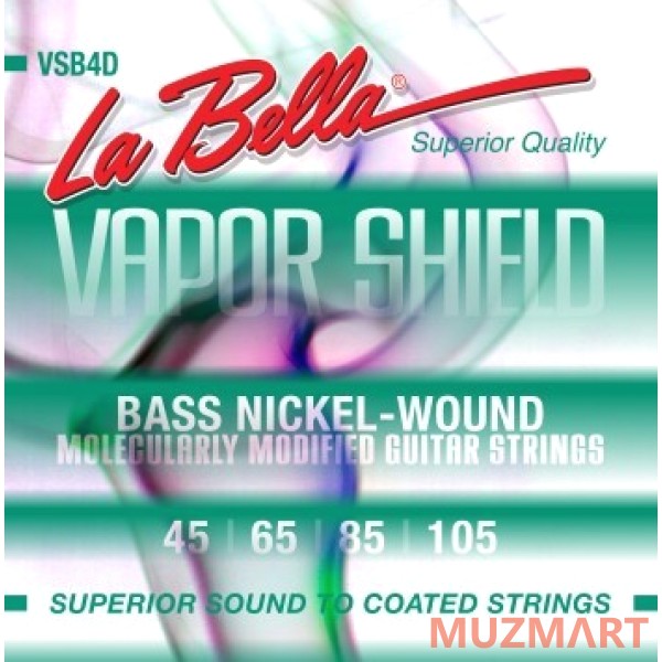 La Bella VSB4D Струны для 4-стр. бас-гитары, калибр 045-105