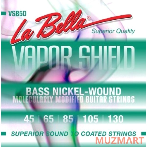 La Bella VSB5D Струны для 5-стр. бас-гитары, калибр 045-130