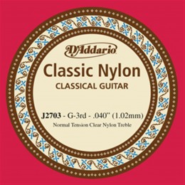 D'Addario J2703 Одиночная струна для классической гитары