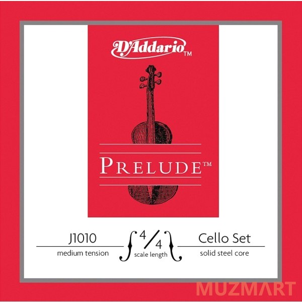 D'Addario J1010 4/4M Medium Струны для виолончели