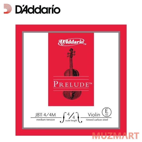 D'Addario J811 4/4M Одиночная струна E для скрипки