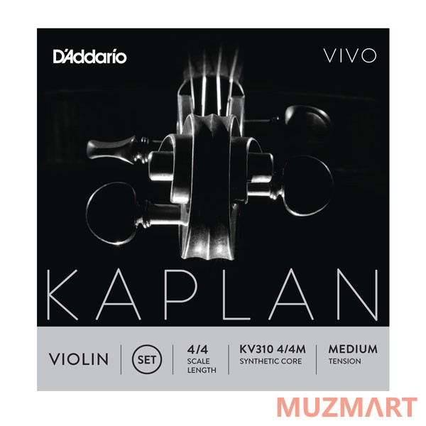 D'Addario KV310 4/4M Струны для скрипки, 4/4 medium