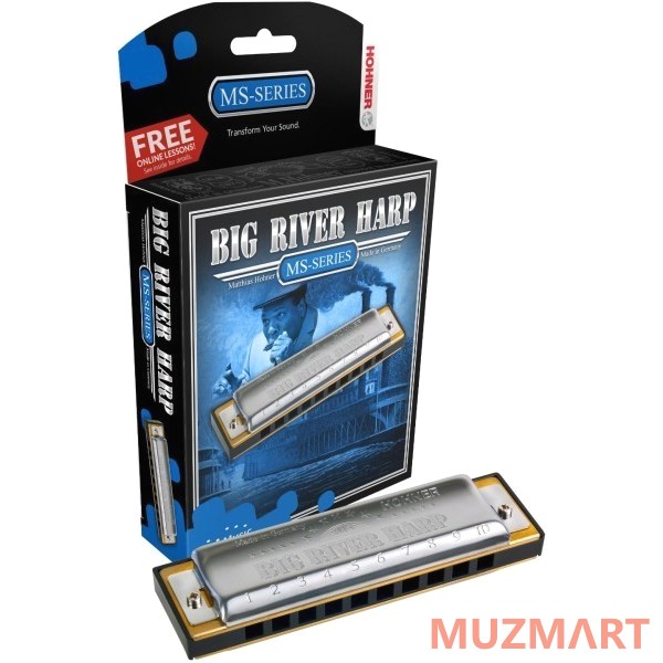 Hohner Big River Harp 590/20 DB (M590026X) Губная гармоника с уроками