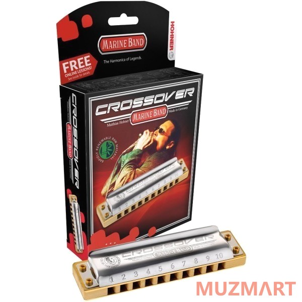 Hohner Marine Crossover D (M2009036X) Губная гармоника с уроками