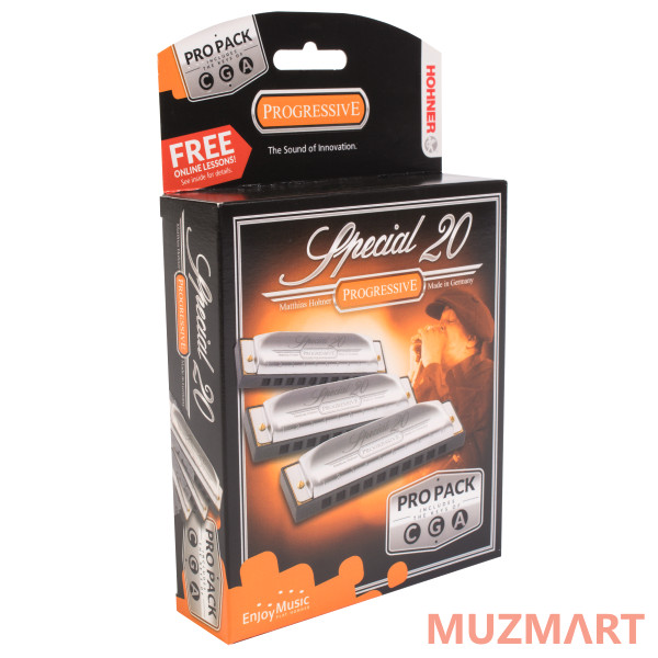 Hohner Special 20 Сga (M5601XP) Набор из 3 гармошек с уроками