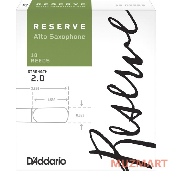 Rico DJR1020 Трости для саксофона альт