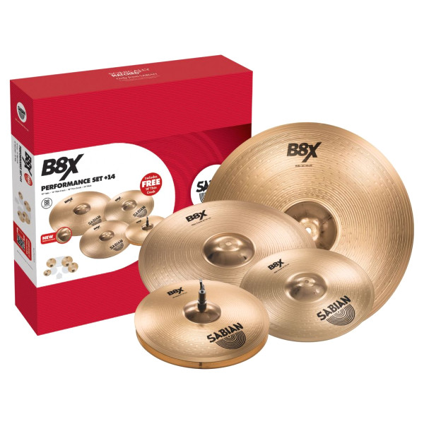 Sabian B8X Performance Set + 14 Набор тарелок