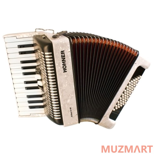 Hohner Bravo II 48 (A1051/4051) Детский аккордеон, white