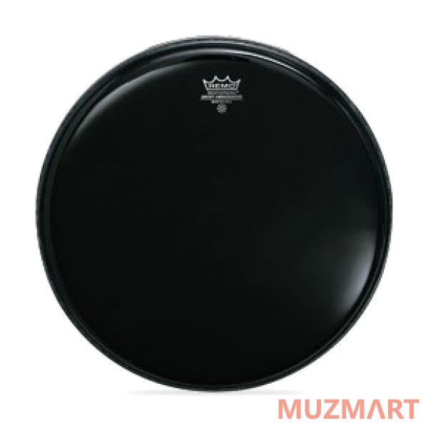 Remo EBONY 14' PINSTRIPE Черный двойной пластик