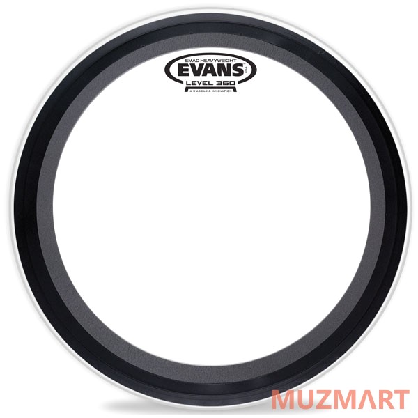 Evans BD20EMADHW Пластик для бас барабана 20"