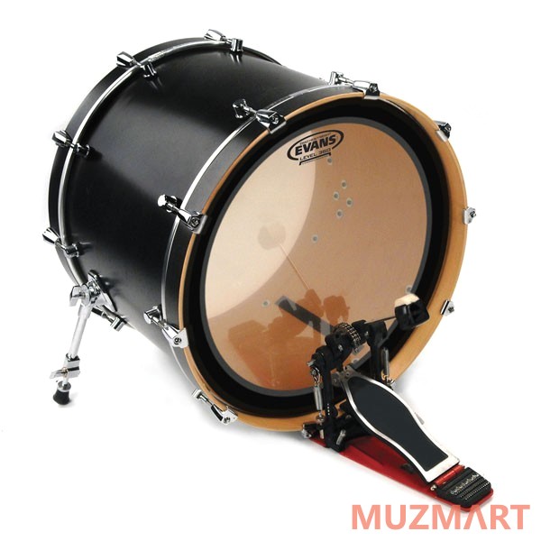 Evans BD24EMADHW Пластик для бас барабана 24"