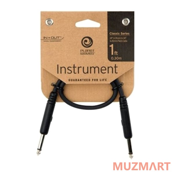 Planet Waves PW-CGTP-01 Кабель для соединения педалей Jack-Jack, 0,3м