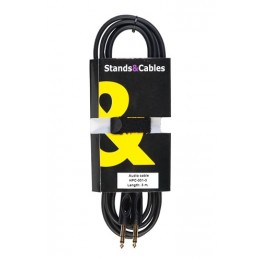 Stands&Cables HPC-001-3 Кабель инструментальный Jack-Jack, 3м