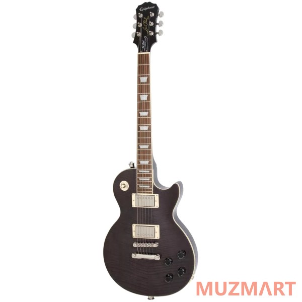 Epiphone Les Paul Tribute Plus 60`S Midnight Ebony Электрогитара