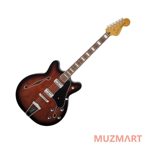 Fender MODERN PLAYER CORONADO RW BCB Полуакустическая электрогитара