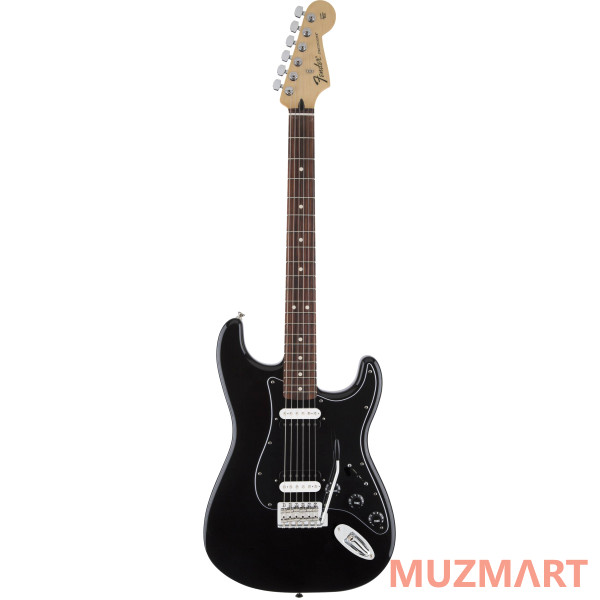 Fender STANDARD STRATOCASTER RW HH BLK Электрогитара