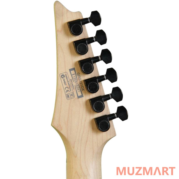 Ibanez GIO GRG121DX-BKF Black Flat Электрогитара
