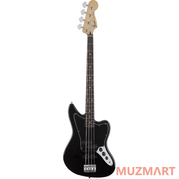 Fender STANDARD JAGUAR BASS RW BLK Бас-гитара
