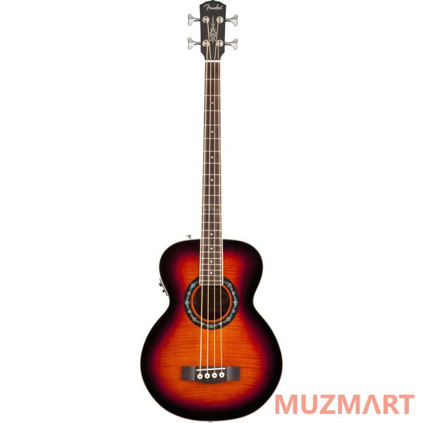 Fender T-BUCKET BASS E 3-COLOR SUNBURST FLAME MAPLE Электроакустическая бас-гитара