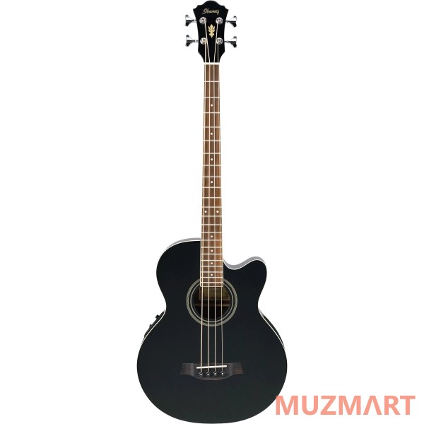 Ibanez AEB8E BLACK Электроакустическая бас-гитара