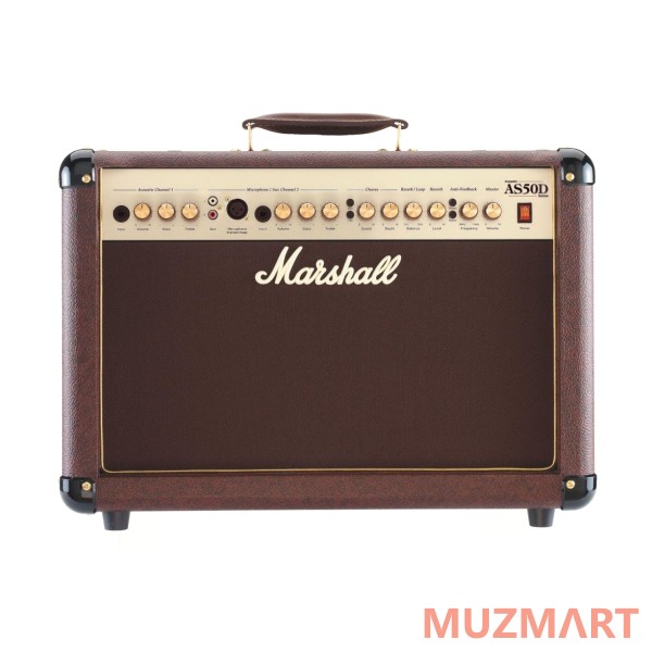 Marshall AS50D 50W 2X8`` ACOUSTIC SOLOIST COMBO Усилитель комбо для акустической гитары