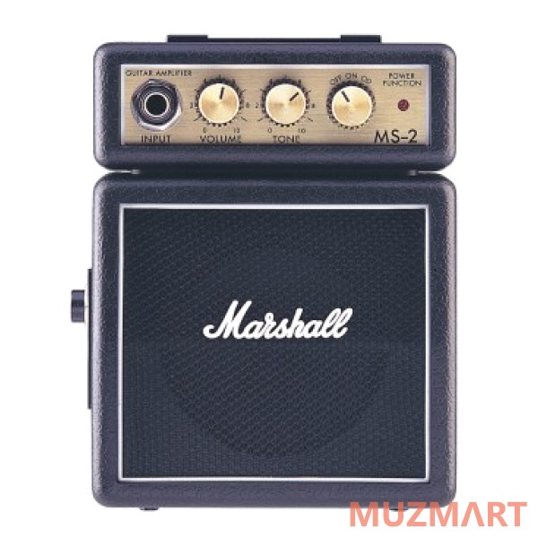 Marshall MS-2 MICRO AMP (BLACK) Портативный гитарный усилитель