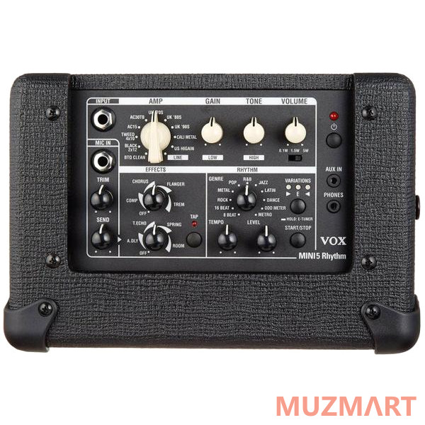 Vox MINI5 RHYTHM CLASSIC Портативный комбоусилитель