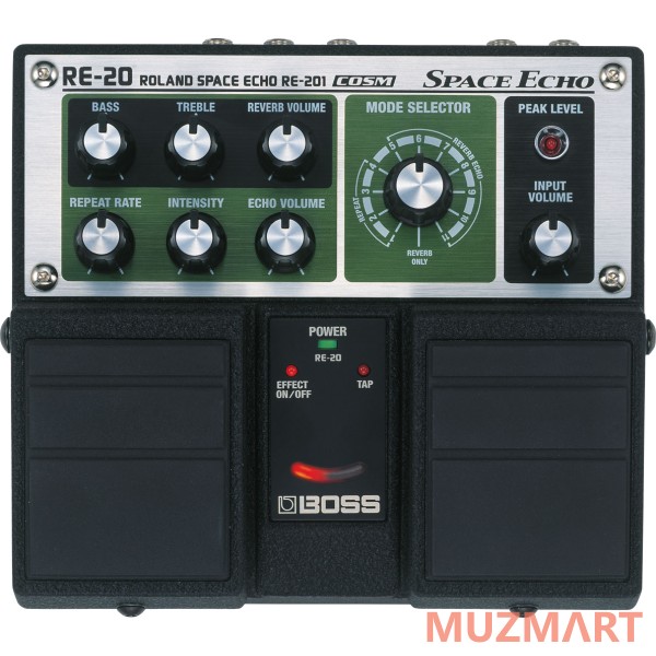 Boss RE-20 Сдвоеная педаль Space Echo