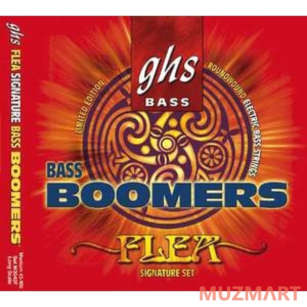 GHS STRINGS FLEA SIGNATURE ELECTRIC BASS GUITAR STRINGS Струны для бас-гитары