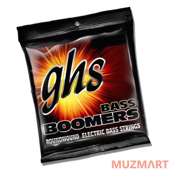 GHS STRINGS L3045 BOOMERS Струны для бас-гитары, 040-095