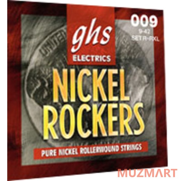 GHS STRINGS R+RL NICKEL ROCKERS Струны для электрогитары