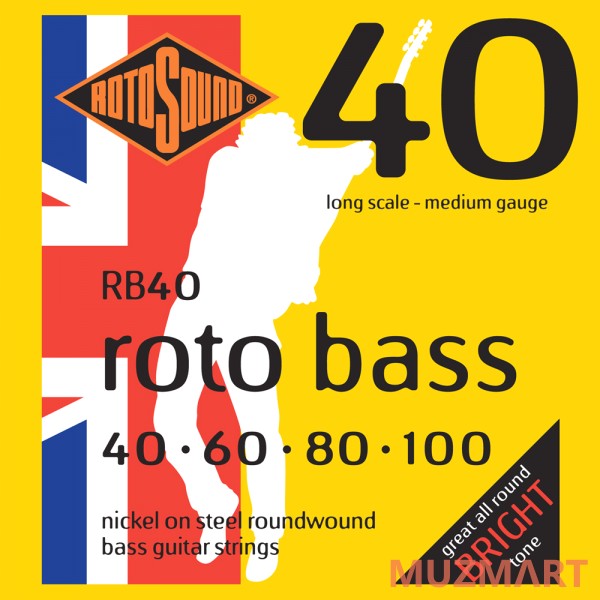 Rotosound RB40 Струны для бас-гитары