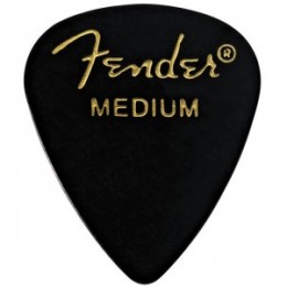 Fender 351 SHAPE PICKS 1 GROSS BLACK MEDIUM Медиаторы