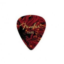 Fender 351 SHAPE PICKS 1 GROSS SHELL THIN Медиаторы
