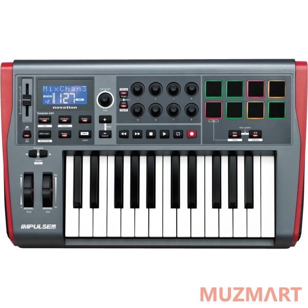 Novation Impulse 25 Миди-клавиатура