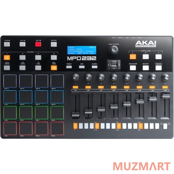 Akai Pro MPD232 MIDI/USB-контроллер