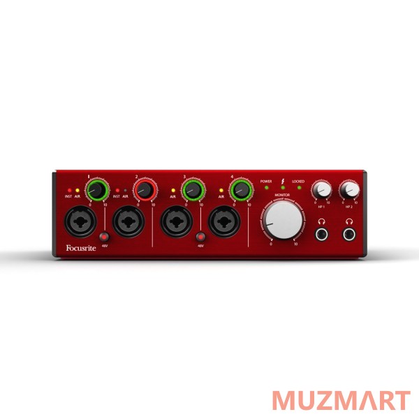 Focusrite Clarett 4Pre Thunderbolt Звуковой интерфейс