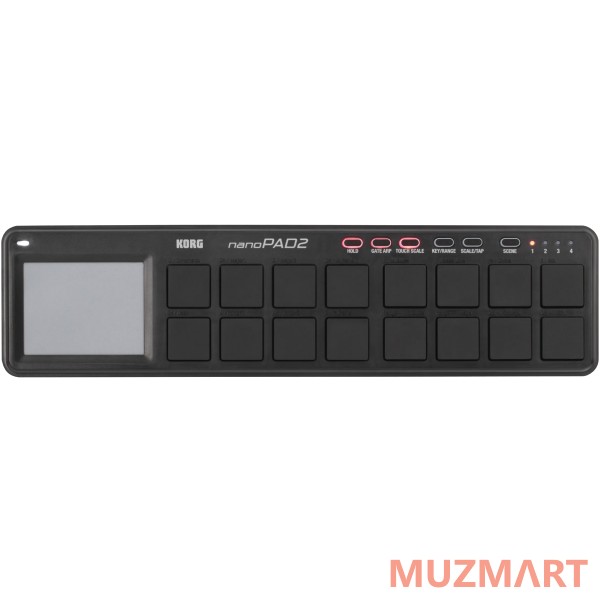 Korg NANOPAD2-BK Портативный USB-MIDI-контроллер