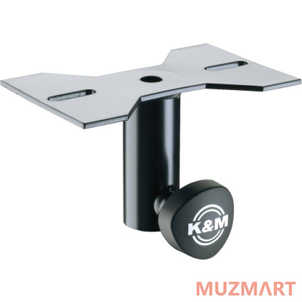 K&M 19580-000-55 Адаптер-платформа для крепления АС на стойку