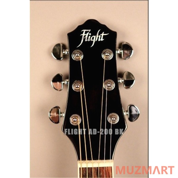 Flight AD-200 BK Акустическая гитара