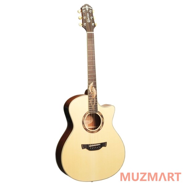 Crafter SM-MAHO Plus Электроакустическая гитара  + Кейс