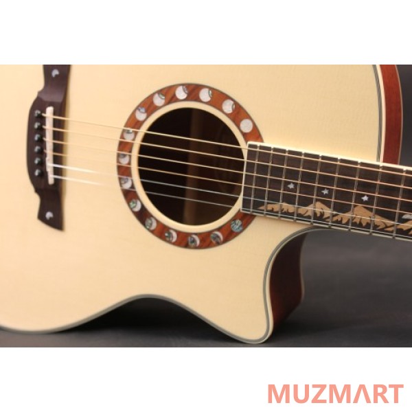 Crafter SM-MAHO Plus Электроакустическая гитара  + Кейс